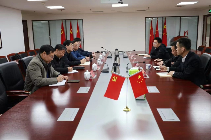 常山集团主要领导与中国纺织建设规划院领导进行工作交流